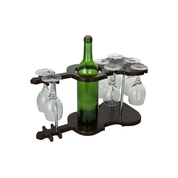 Wine glass display Wine bottle and glasses caddy Wine Glass /& Bottle Display Board